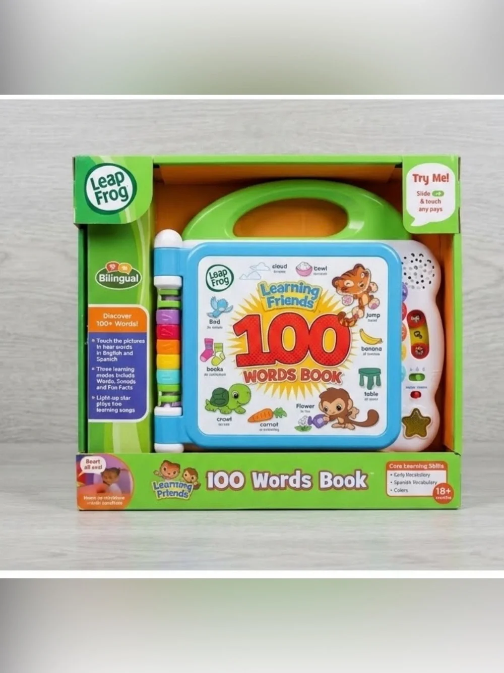 LeapFrog Learning Friends 100 Words Book